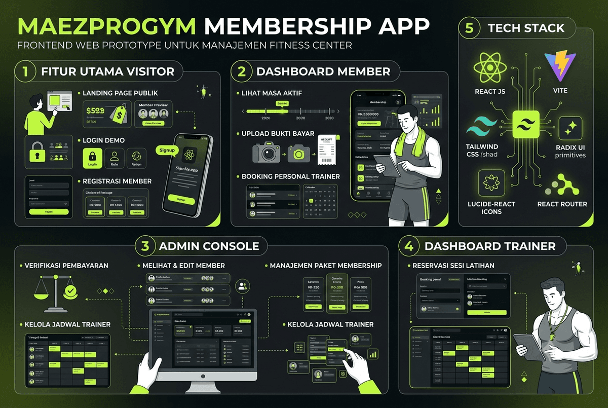 MaezproGym Membership App